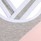 Sutiã Tommy Hilfiger Little &amp; Big Girl's Cross Back Colorblocked Rosa Tamanho 6-7