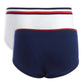 Tommy Hilfiger Big Girl's' Seamless Hipster Underwear Bandeira Azul Marinho Tamanho 8-10