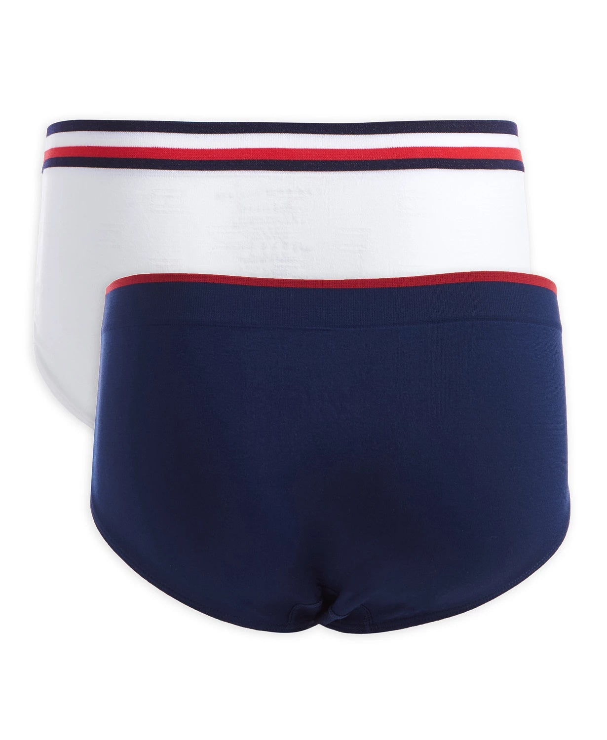 Tommy Hilfiger Big Girl's' Seamless Hipster Underwear Bandeira Azul Marinho Tamanho 8-10