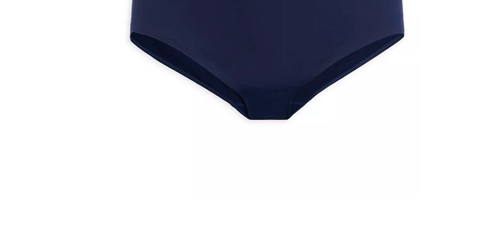 Tommy Hilfiger Big Girl's' Seamless Hipster Underwear Bandeira Azul Marinho Tamanho 8-10