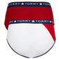 Tommy Hilfiger Little &amp; Big Girl's 2 unidades - Roupa íntima hipster sem costura, branca, tamanho 6-7