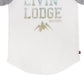 Camiseta Tommy Hilfiger Infantil para Meninas Algodão Livin' Lodge Branca Tamanho 3T