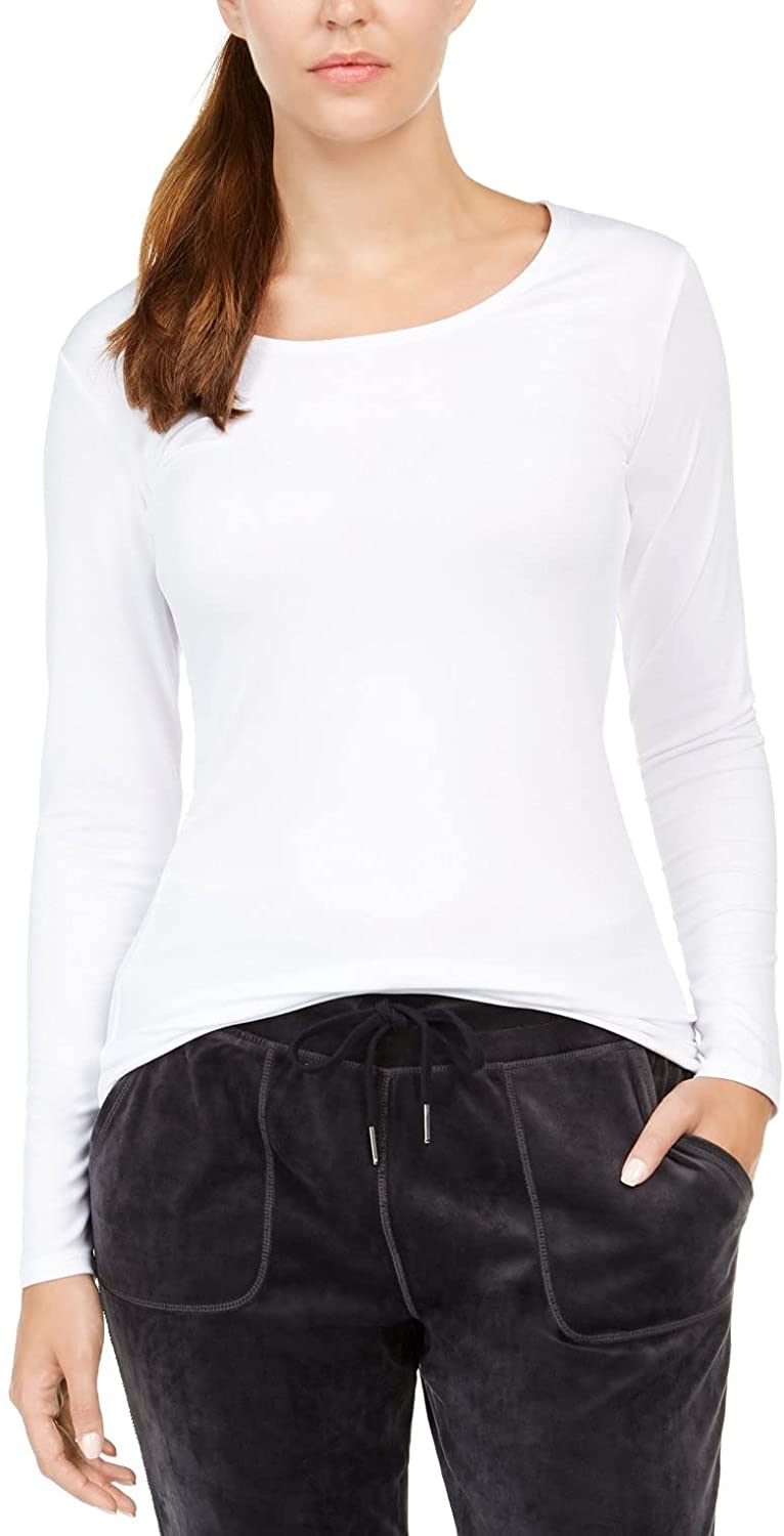 Roupa íntima térmica feminina 32 Degrees, top branco, tamanho XXG
