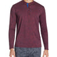 Tallia Masculino Slim Fit Mercerizado Paisley Manga Longa Vermelho Tamanho P