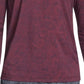 Tallia Masculino Slim Fit Mercerizado Paisley Manga Longa Vermelho Tamanho P