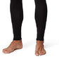 Leggings de camada de base masculina 32 Degrees, pretas, tamanho XX-G