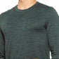 Camiseta de dormir masculina de manga comprida Ultra Lux 32 Degrees, verde, tamanho XX-G