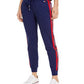 Calça jogger feminina Tommy Hilfiger Sport com logo azul, tamanho extragrande