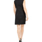 Vestido curto feminino bordado e com camadas, tamanho 8P, dourado