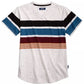 Camiseta Univibe Big Boys Billy Colorblocked Listra Gola V Tamanho Natural Grande