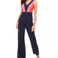 Macacão feminino Vince Camuto Colorblocked Azul Tamanho 14
