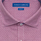 Camisa social Vince Camuto Slim Fit Comfort Stretch Dobby Masculina Vermelha Tamanho 15X34X35