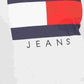 Camiseta Tommy Hilfiger Plus Size de Algodão com Logotipo, Branca, Tamanho 2X