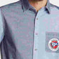 Camisa Masculina Nautica Sail Classic Fit Colorblocked Logo Azul Tamanho XX-G