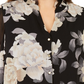 Blusa Calvin Klein Feminina com Babados, Cinza Escuro, Tamanho 3X