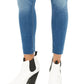Calça jeans skinny feminina Barbara da Hudson Jeans, azul, tamanho 24