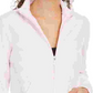 Jaqueta esportiva feminina Fairfax da Juicy Couture, rosa, tamanho X-S