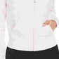 Jaqueta esportiva feminina Fairfax da Juicy Couture, rosa, tamanho X-S