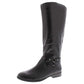 Botas de montaria Kindell femininas Style Co, pretas, tamanho 5,5 M