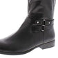 Botas de montaria Kindell femininas Style Co, pretas, tamanho 5,5 M