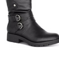 Botas de montaria femininas American Rag Brinley, sapatos femininos, pretos, tamanho 6 M