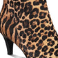 Botas femininas Alfani Harpper com salto gatinho, marrom, tamanho 8,5 M