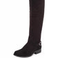 Botas femininas Adarra acima do joelho American Rag, pretas, tamanho 6,5 M