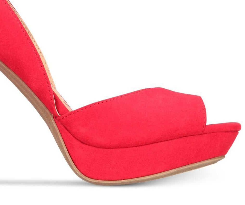 Sandálias femininas American Rag Reeta com salto bloco e plataforma, tamanho M