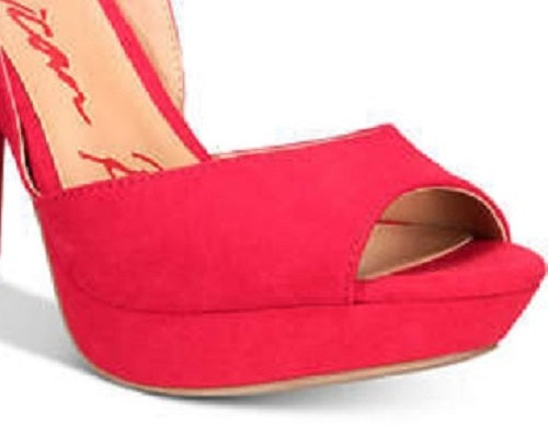 Sandálias femininas American Rag Reeta com salto bloco e plataforma, tamanho M