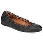 Sapatilhas femininas Barbbee Threaded da Style &amp; Co, pretas, tamanho 8,5 M