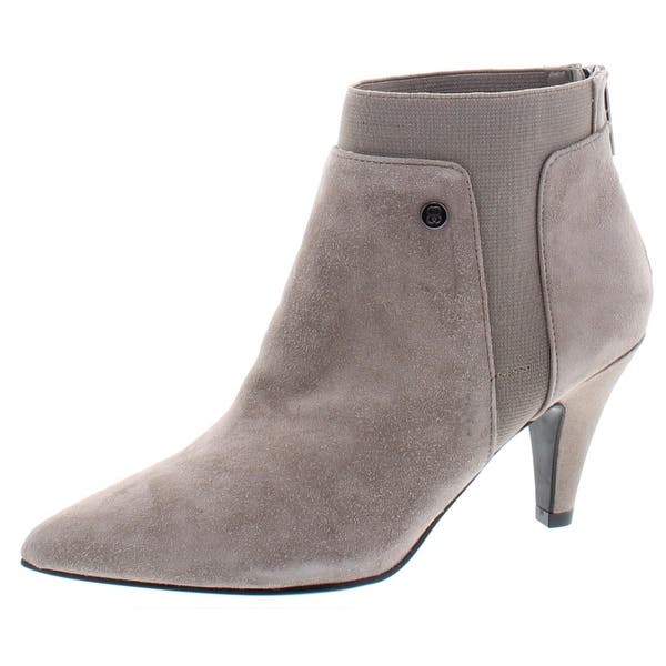 Botas femininas Bandolino Bari bico fino marrom tamanho 7 M
