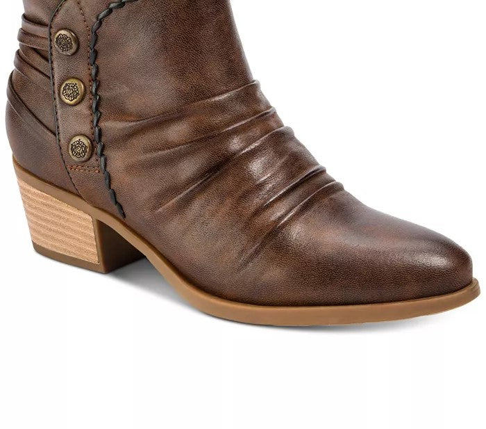 Botas femininas Baretraps Bethany, marrom, tamanho 5,5 M