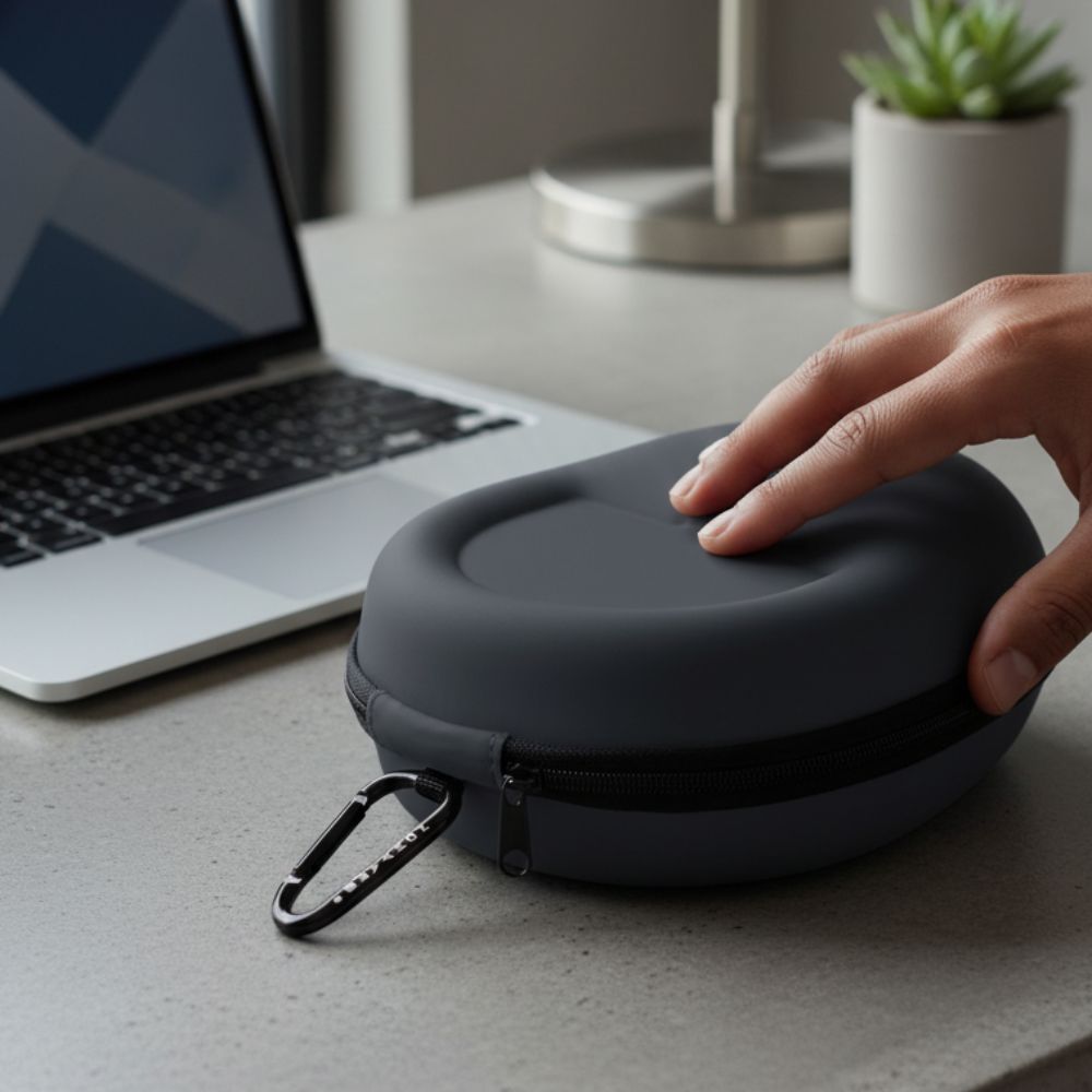 Capa rígida para fones de ouvido over-the-ear com proteção total, compatível com Anker, Wyze, Beats, Sony, Bose QC, JBL, Sennheiser, Skullcandy, mPow, Audio Technica, Cowin, JVC, Panasonic