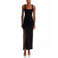 Vestido longo Mannei Wishaw preto tamanho 4