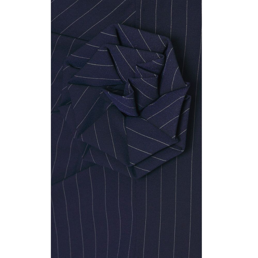 Minissaia Bardot Layton Pinstripe Tamanho 2