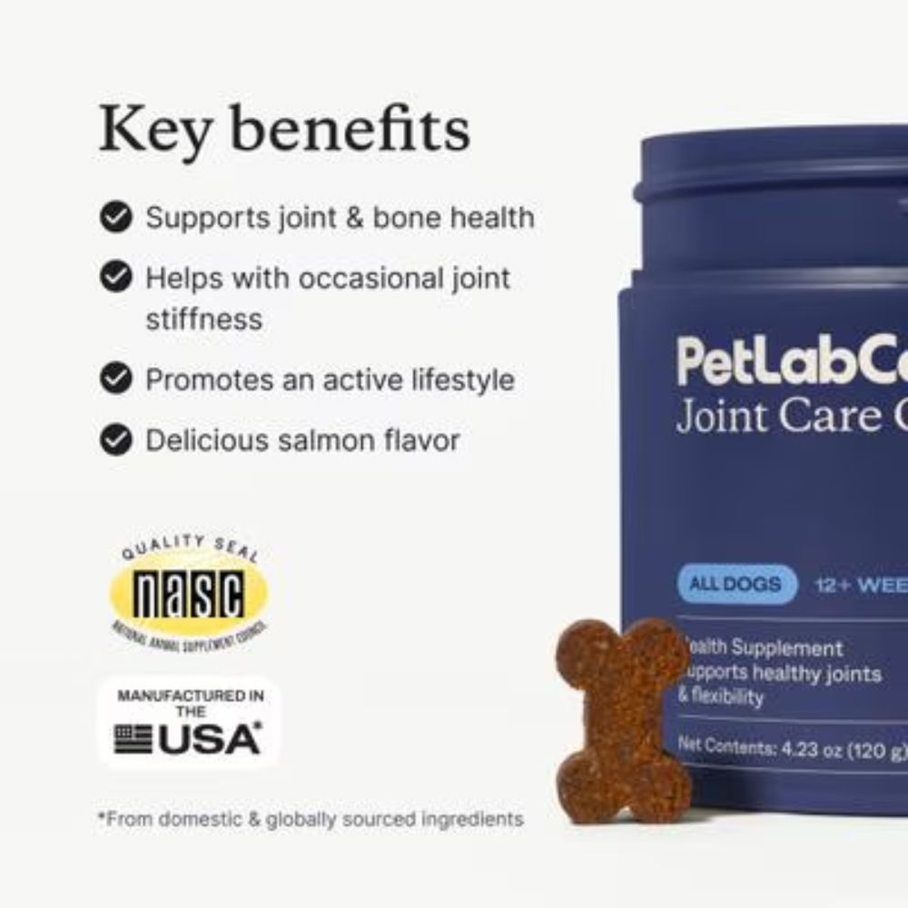 PetLab Co. Joint Care Pork Flavor Dog Supplement, 30 count
