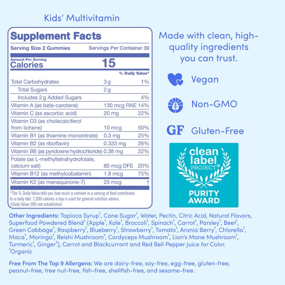 FIRST DAY The "No Junk"™ Kids’ Multi