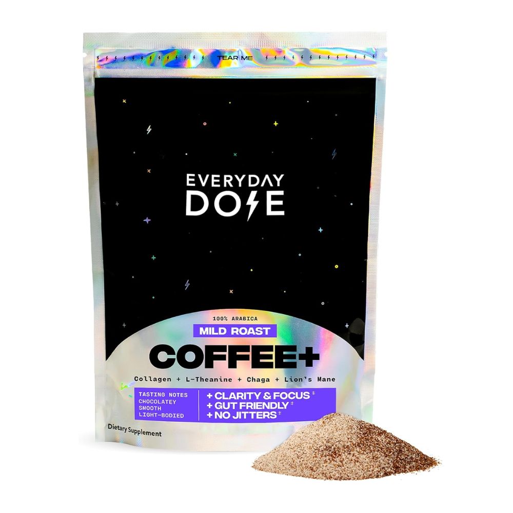 Everyday Dose Mild Roast Mushroom Coffee - 30 Servings