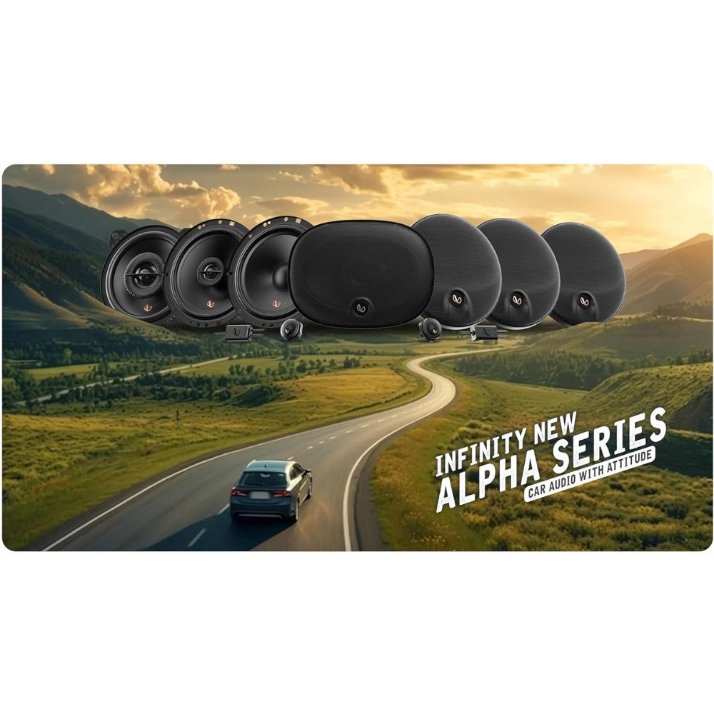 Infinity Alpha 650C - 6-1/2" (160mm) Two Way Component Speaker System