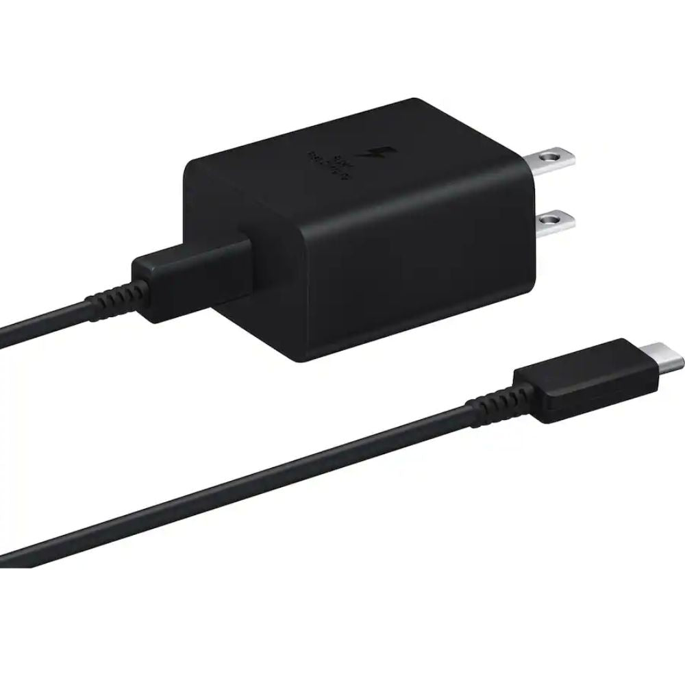 Samsung 45W PD Power Adapter - Compact/Design / USB TypeC to C Cable BLACK