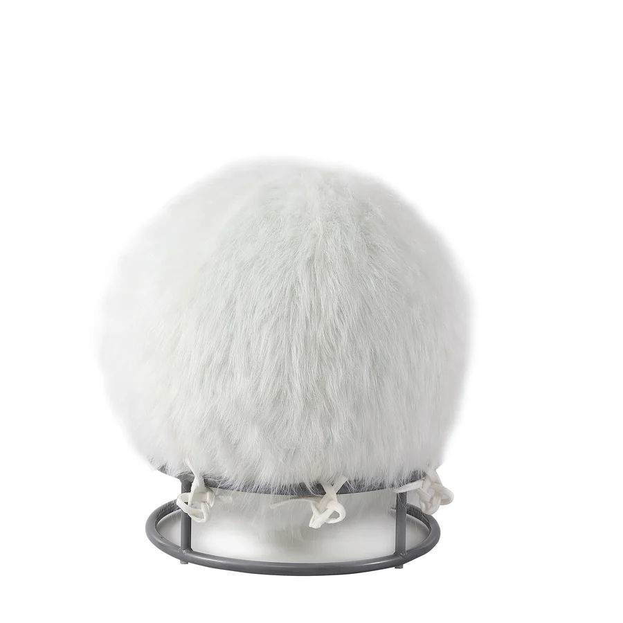 Conjunto de cadeiras de bola de ioga para exercícios de postura felpuda de 65 polegadas - 5 cores! 