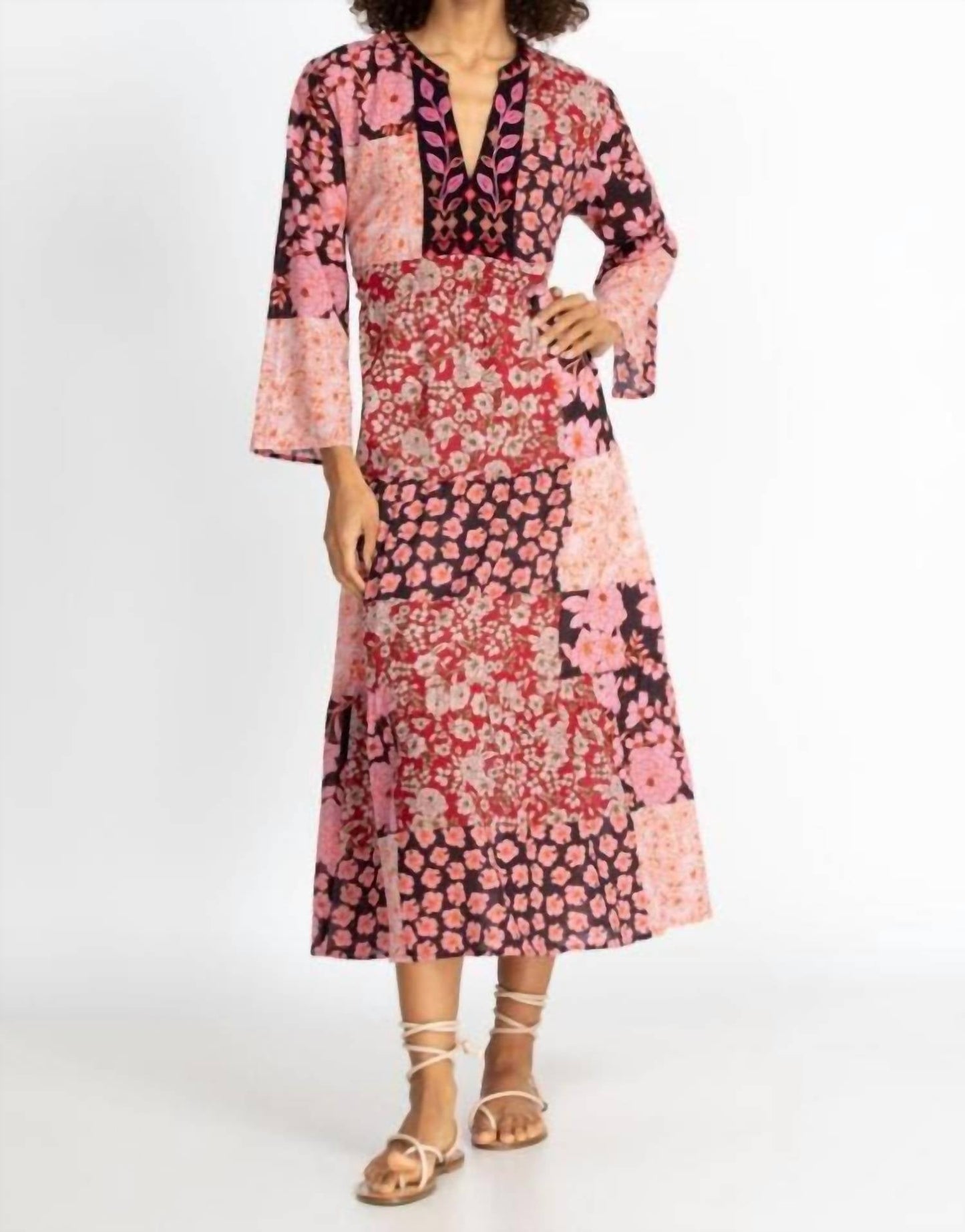 Johnny Was - FLORA TIE BACK DRESS