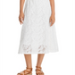 Saia Wilt Lace A Line Branca