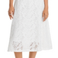 Saia Wilt Lace A Line Branca
