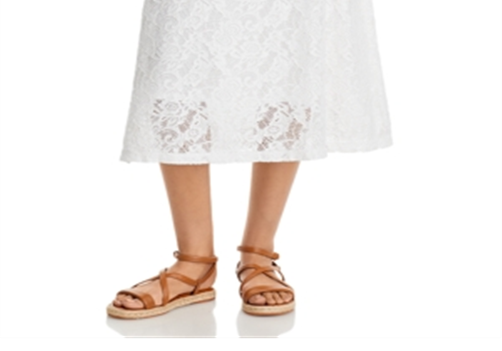 Saia Wilt Lace A Line Branca