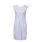 Vestido de algodão italiano Boss – Vestido elegante para escritório feminino