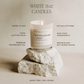 Fresh Coffee Soy Candle - White Jar - 11 oz