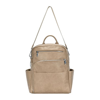 Willa Vegan Leather Utilitarian Backpack