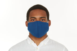 6-Pack: Men's Reusable Machine Washable Masks Mystery (3 Solid + 3 Prints)