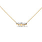 18K Rose Gold 3/4 Cttw Pave Diamonds and Graduated Green Tsavorite Gemstone Curved Bar Choker Necklace (G-H Color, SI1-SI2 Clarity) - Adjustable up to 14" - 16.5"